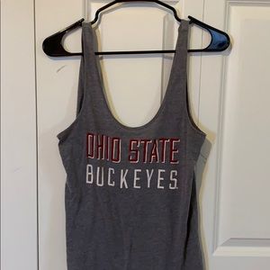 VS pink Ohio state tank top